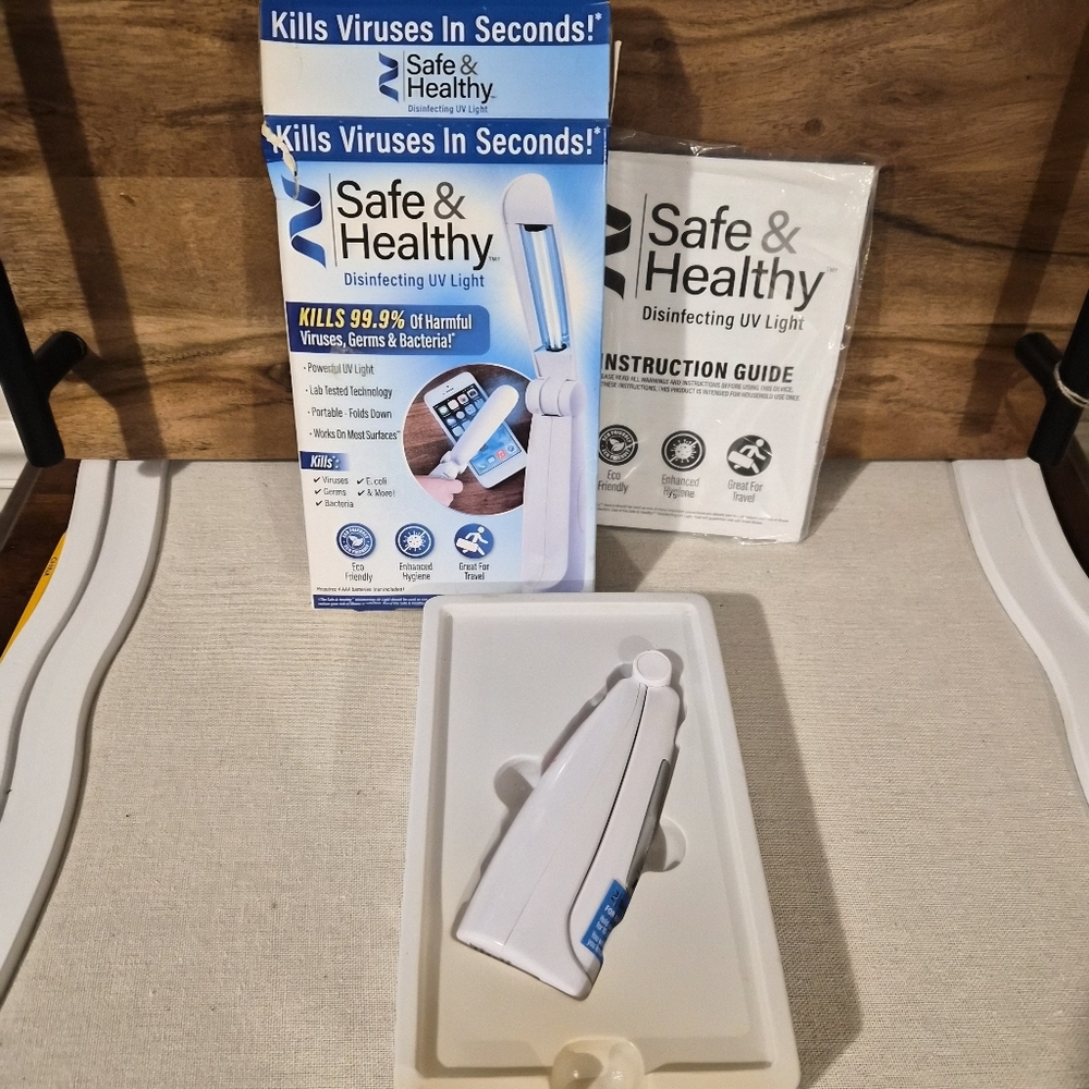 Safe & Healthy Disinfecting UV Light